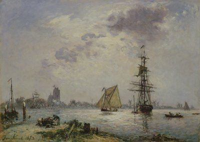 Dordrecht, 1873 von Johan Barthold Jongkind